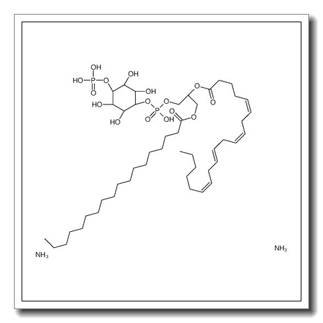 diazanium,[(2S)-2,3,5,6-tetrahydroxy-4-[[(2R)-2-[(5Z,8Z,11Z,14Z)-icosa-5,8,11,14-tetraenoyl]oxy-3-octadecanoyloxypropoxy]-oxidophosphoryl]oxycyclohexyl] hydrogen phosphate CAS 475995-51-8 