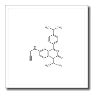 1-(1-甲基乙基)-4-[4-(1-甲基乙基)苯基]-6-(2-丙炔-1-基氨基)-2(1H)-喹唑啉酮