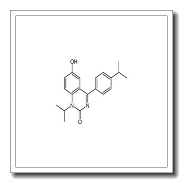 6-hydroxy-1-propan-2-yl-4-(4-propan-2-ylphenyl)quinazolin-2-one CAS 478963-71-2
