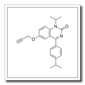 1-(1-甲基乙基)-4-[4-(1-甲基乙基)苯基]-6-(2-丙炔-1-基氧基)-2(1H)-喹唑啉酮