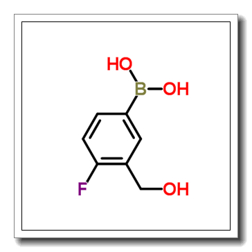 [4-Fluoro-3-(hydroxymethyl)phenyl]boronic acid CAS 481681-02-1