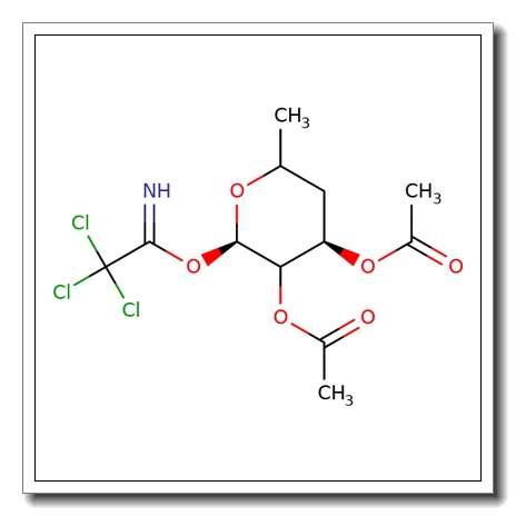 2,3-Di-O-acetyl-4,6-dideoxy-a-D-glucopyranosyl trichloroacetimidate