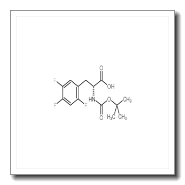 (R)-2-((tert-Butoxycarbonyl)amino)-3-(2,4,5-trifluorophenyl)propanoic acid CAS 486460-09-7