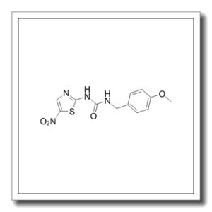 N-(4-甲氧基苄基)-N’-(5-硝基-1,3-噻唑-2-基)脲