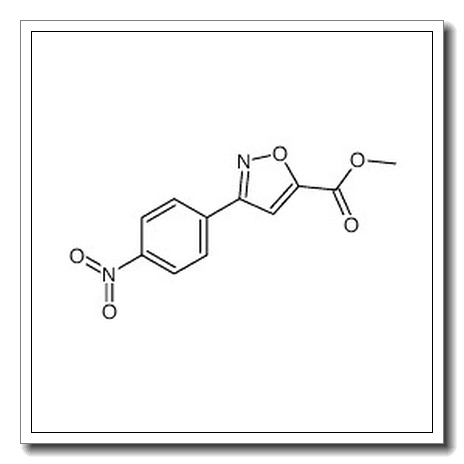 methyl 3-(4-nitrophenyl)-1,2-oxazole-5-carboxylate CAS 487034-01-5 