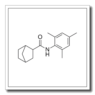 N-(2,4,6-trimethylphenyl)bicyclo[2.2.1]heptane-3-carboxamide CAS 489402-47-3