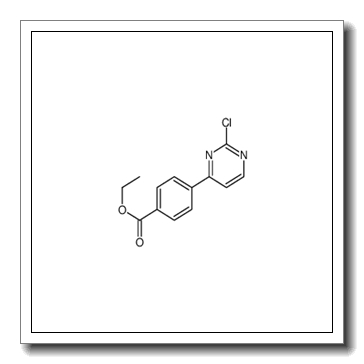 Ethyl 4-(2-chloro-4-pyrimidinyl)benzoate CAS 499195-60-7