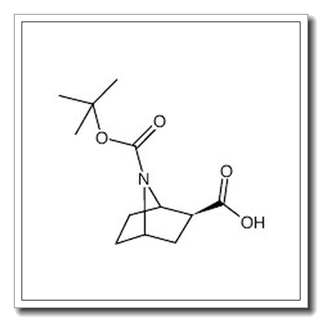 Rel-(2S)-7-(tert-butoxycarbonyl)-7-azabicyclo[2.2.1]heptane-2-carboxylic acid CAS 500556-91-2 