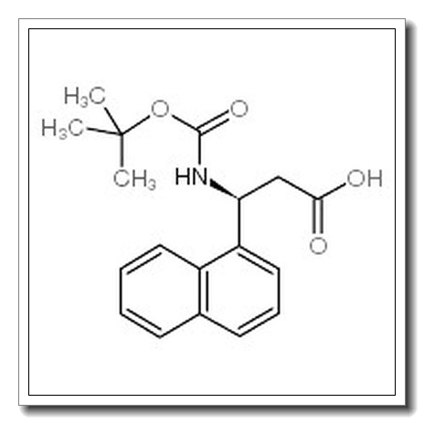 (3S)-3-[(2-methylpropan-2-yl)oxycarbonylamino]-3-naphthalen-1-ylpropanoic acid CAS 500770-68-3 