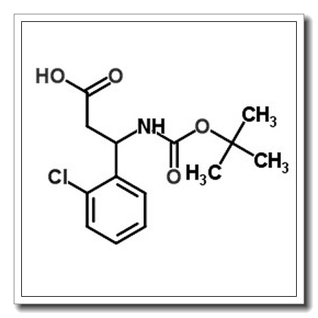 BOC-(S)-3-氨基-3-(2-氯苯基)-丙酸