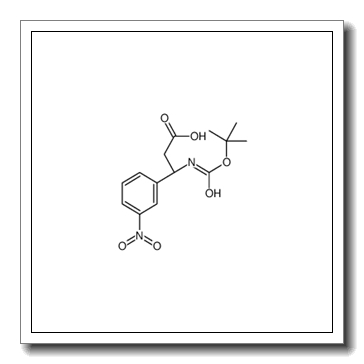 BOC-(S)-3-氨基-3-(3-硝基苯基)-丙酸