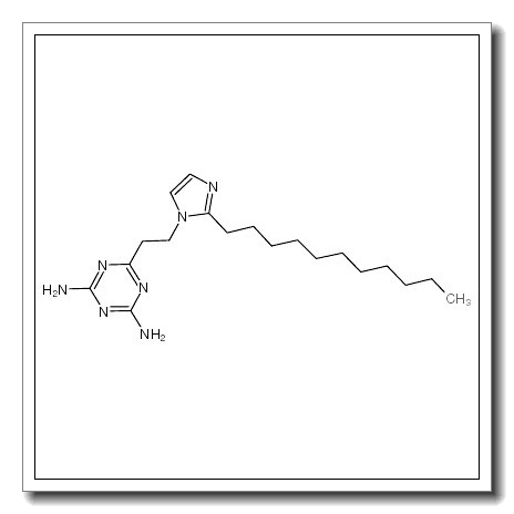 2,4-二氨基-6-[2-(2-十一烷基-1-咪唑基)乙基]-1,3,5-噻嗪