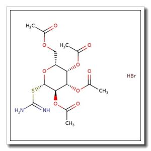 2-(2,3,4,6-Tetra-O-acetyl-b-D-galactopyranosyl)thiopseudourea hydrobromide