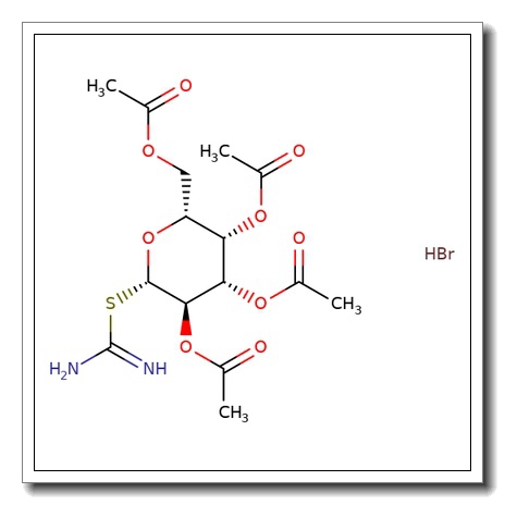 2-(2,3,4,6-Tetra-O-acetyl-b-D-galactopyranosyl)thiopseudourea hydrobromide