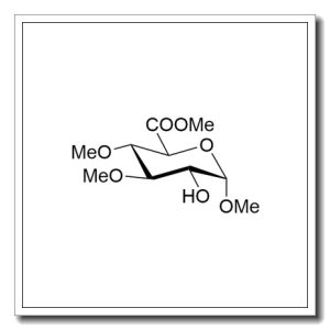 Methyl(methyl 3,4-di-O-methyl-α-D-glucopyranoside)uronate