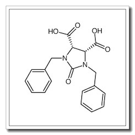 cis-1,3-dibenzyl-2-oxo-4,5-imidazolidinedicarboxylic acid CAS 51591-75-4 