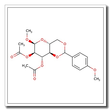 Methyl 2,3-di-O-acetyl-4,6-O-(4-methoxybenzylidene)-a-D-glucopyranoside CAS 52526-77-9