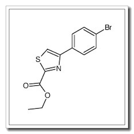 ethyl 4-(4-bromophenyl)-1,3-thiazole-2-carboxylate CAS 53101-02-3 