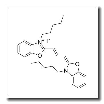 3,3'-Dipentyloxacarbocyanine iodide,DiOC5(3) CAS 53213-81-3