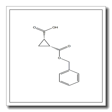(1R,2S)-2-((苄氧基)羰基)环丙烷-1-羧酸