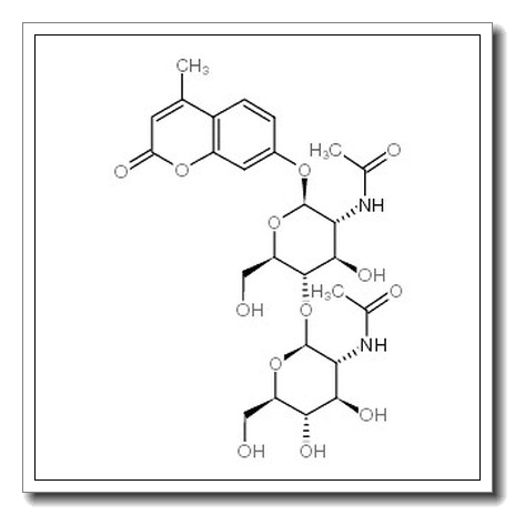 4-甲基伞形酮基 beta-D-N,N’-二乙酰基壳二糖糖苷