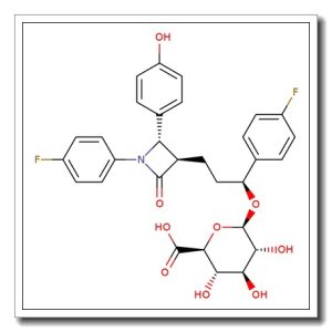 Ezetimibe hydroxy-b-D-glucuronide