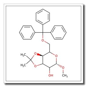 Methyl 3,4-O-isopropylidene-6-O-trityl-a-D-galactopyranoside