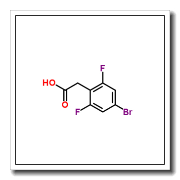 2-(4-bromo-2,6-difluorophenyl)acetic acid CAS 537033-54-8