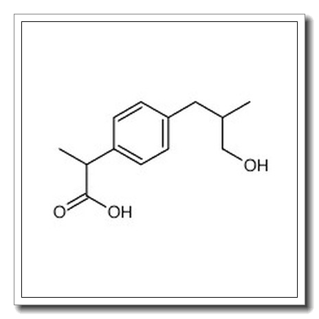 2-[4-(3-hydroxy-2-methylpropyl)phenyl]propanoic acid