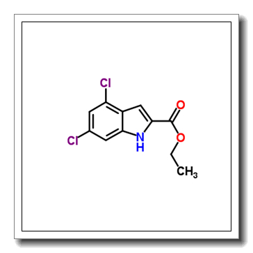 Ethyl 4,6-dichloro-1H-indole-2-carboxylate CAS 53995-82-7