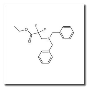ethyl N,N-(dibenzyl)-2,2-difluoro-3,3-aminopropanoate