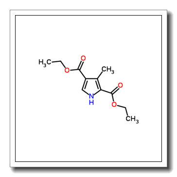 Diethyl 3-methyl-1H-pyrrole-2,4-dicarboxylate CAS 5448-16-8