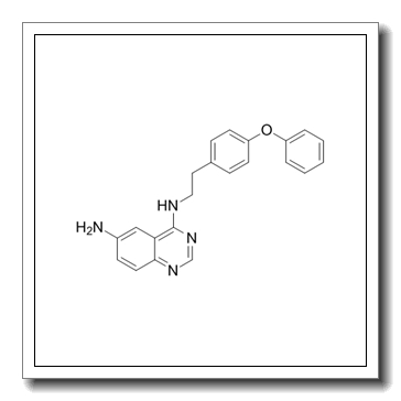 4-N-[2-(4-phenoxyphenyl)ethyl]quinazoline-4,6-diamine CAS 545380-34-5