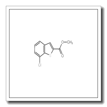 Methyl 7-chloro-1-benzothiophene-2-carboxylate CAS 550998-56-6
