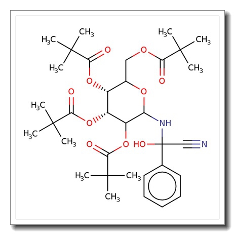 N-[2-(2′-Hydroxyphenylacetonitrile)]-2,3,4,6-tetra-O-pivaloyl-D-glucopyranoside