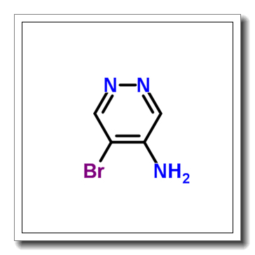 5-bromopyridazin-4-amine CAS 55928-90-0