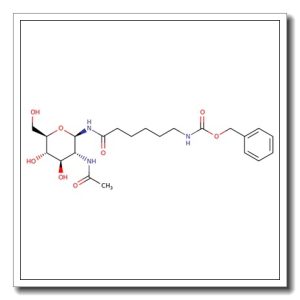 2-Acetamido-N’,N-cbz-epsilon-aminocaproyl-2-deoxy-b-D-glucopyranosyl amine