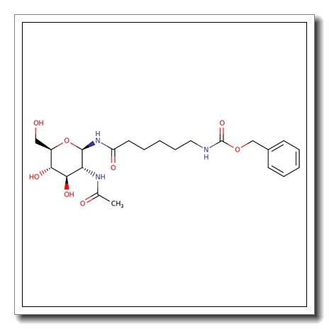 2-Acetamido-N',N-cbz-epsilon-aminocaproyl-2-deoxy-b-D-glucopyranosyl amine CAS 56146-89-5