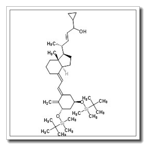 (1S,3R,5E,7E,22E)-1,3-Bis{[dimethyl(2-methyl-2-propanyl)silyl]oxy}-26,27-cyclo-9,10-secocholesta-5,7,10,22-tetraen-24-ol CAS 565429-94-9 