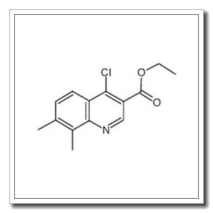 4-氯-7,8-二甲基喹啉-3-甲酸乙酯