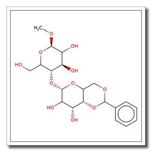 Methyl 4-O-[4,6-O-benzylidene)-b-D-galactopyranosyl] b-D-glucopyranoside