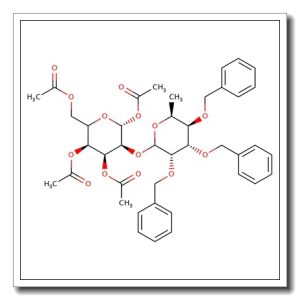 1,3,4,6-Tetra-O-acetyl-2-(2,3,4-tri-O-benzyl-a-L-fucopyranosyl)-a-D-galactopyranose