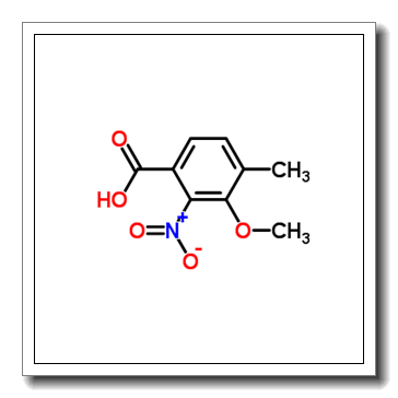 3-Methoxy-4-methyl-2-nitrobenzoic acid CAS 57281-77-3
