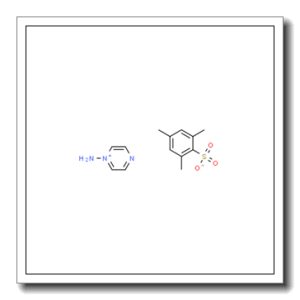 1-Aminopyrazin-1-ium 2,4,6-trimethylbenzenesulfonate