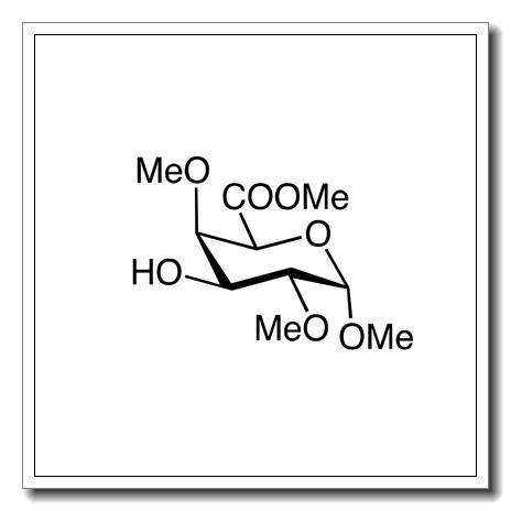 Methyl(methyl 2,4-di-O-methyl-α-D-galactopyranoside)uronate