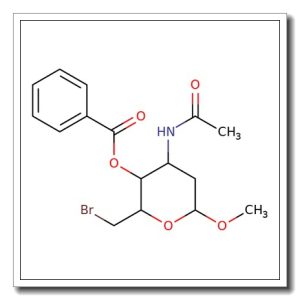 Methyl 3-acetamido-4-O-benzoyl-6-bromo-2,3,6-trideoxy-a-D-ribo-hexopyranoside