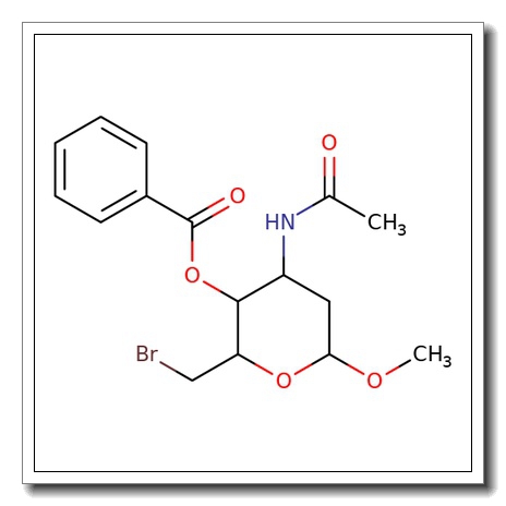 Methyl 3-acetamido-4-O-benzoyl-6-bromo-2,3,6-trideoxy-a-D-ribo-hexopyranoside CAS 57865-92-6