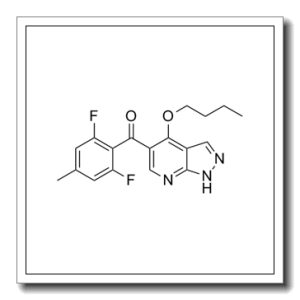 (4-丁氧基-1H-吡唑并[3,4-b]吡啶-5-基)(2,6-二氟-4-甲基苯基)-甲酮