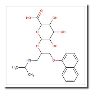 (S)-Propranolol glucuronide