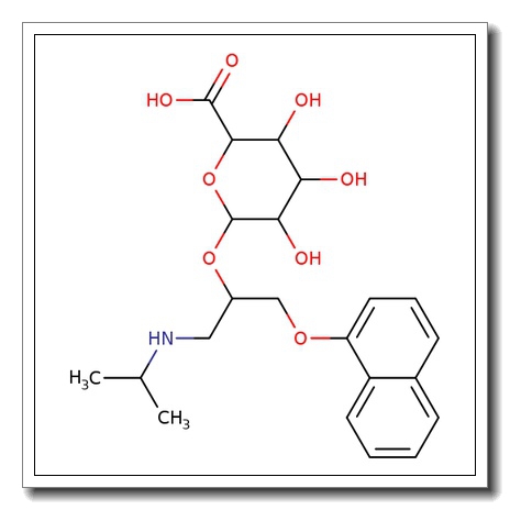 (S)-Propranolol glucuronide